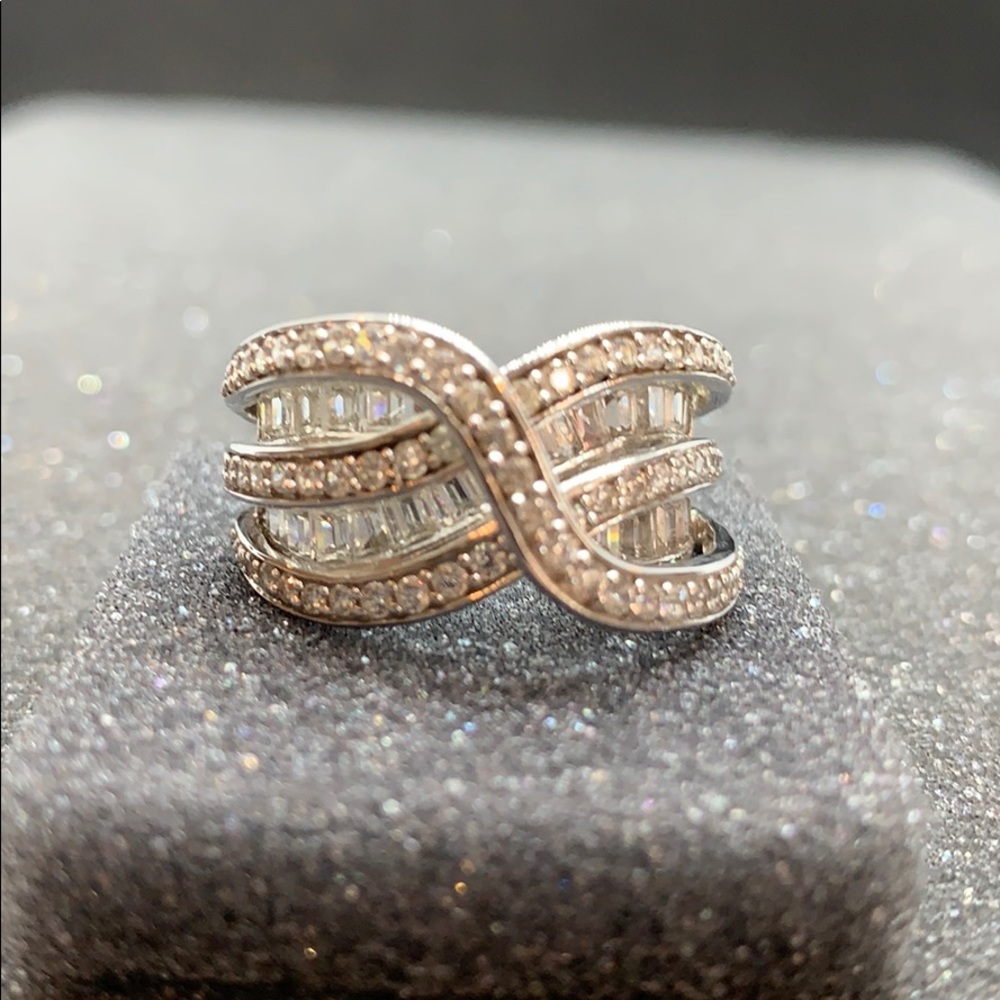 Victoria Wieck 925 Sterling Silver CZ Ring